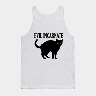 Evil Incarnate Black Cat Tank Top
